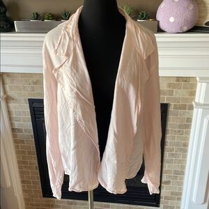Aritzia Wilfred Free Light Pink jacket size L